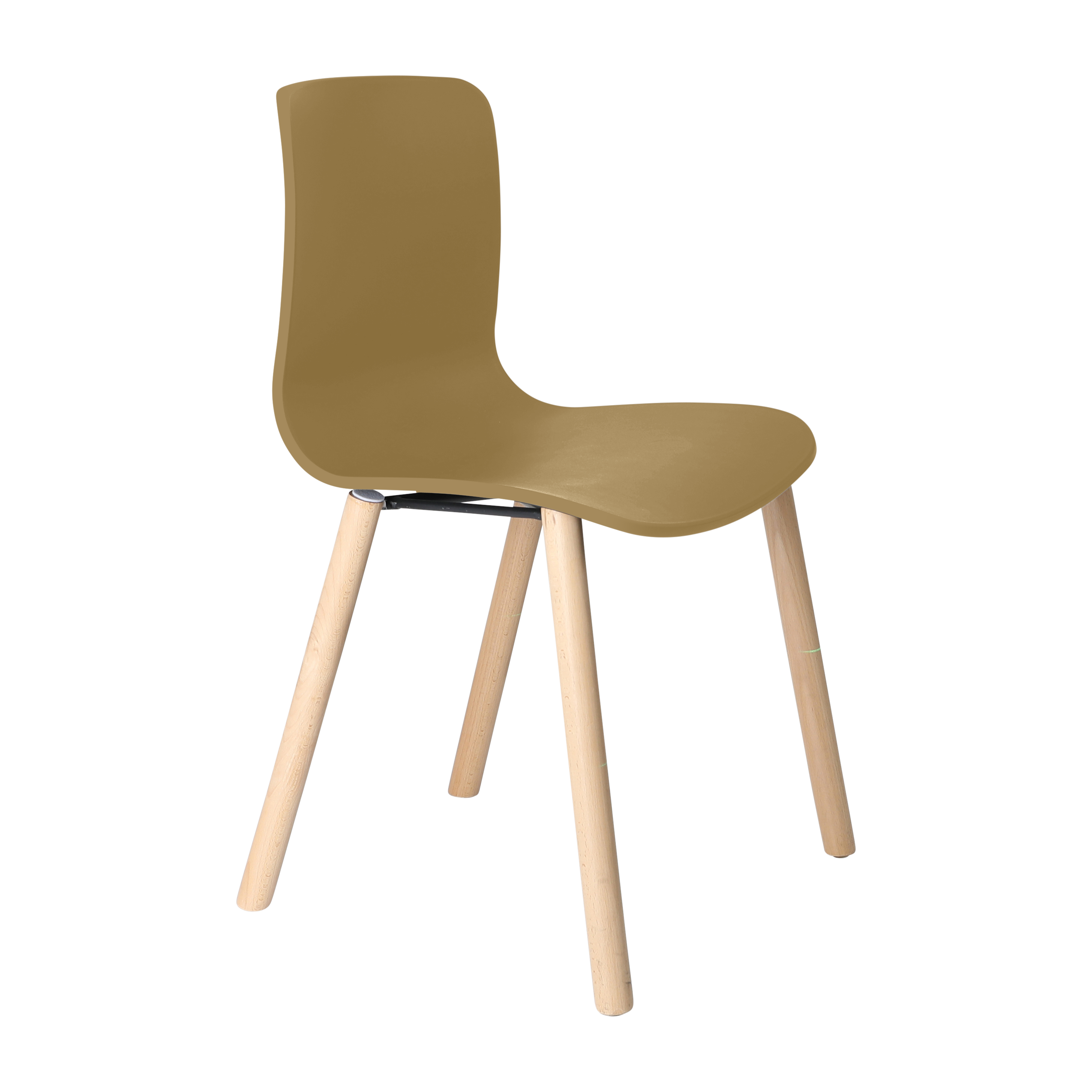 Acti Chair (Caramel / 4-leg Timber Frame)